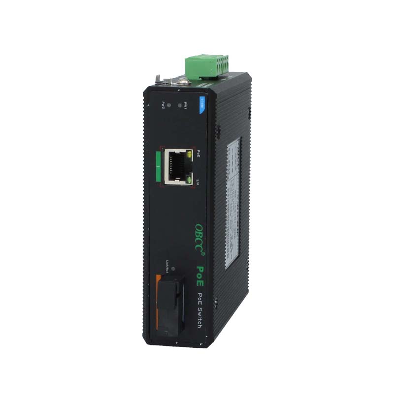 百兆1光1電工業(yè)PoE交換機 百兆1光1電工業(yè)PoE交換機