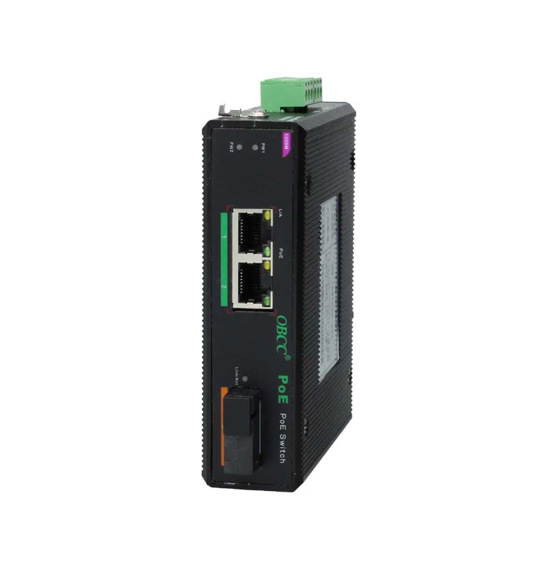 千兆1光2電工業PoE交換機 千兆1光2電工業PoE交換機