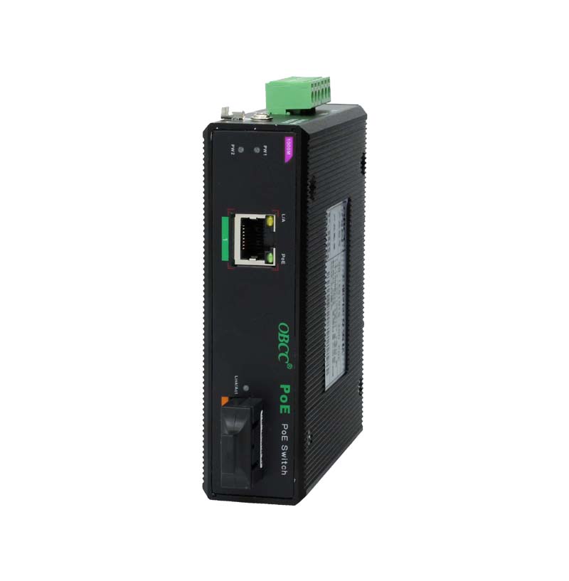 千兆1光1電工業PoE交換機 千兆1光1電工業PoE交換機