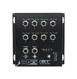 百兆8電口M12型工業(yè)交換機(jī) 百兆8電口M12型工業(yè)交換機(jī)